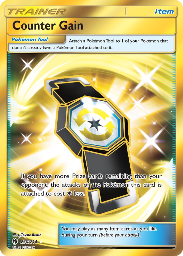 Counter Gain - Lost Thunder (Secret Rare) [LOT-230] English / Near Mint / Normal