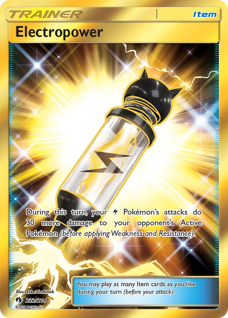 Electropower - Lost Thunder (Secret Rare) [LOT-232] English / Near Mint / Normal