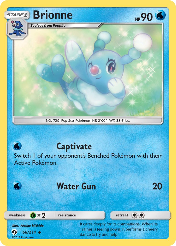 Brionne - Lost Thunder (Uncommon) [LOT-66] English / Near Mint / Normal