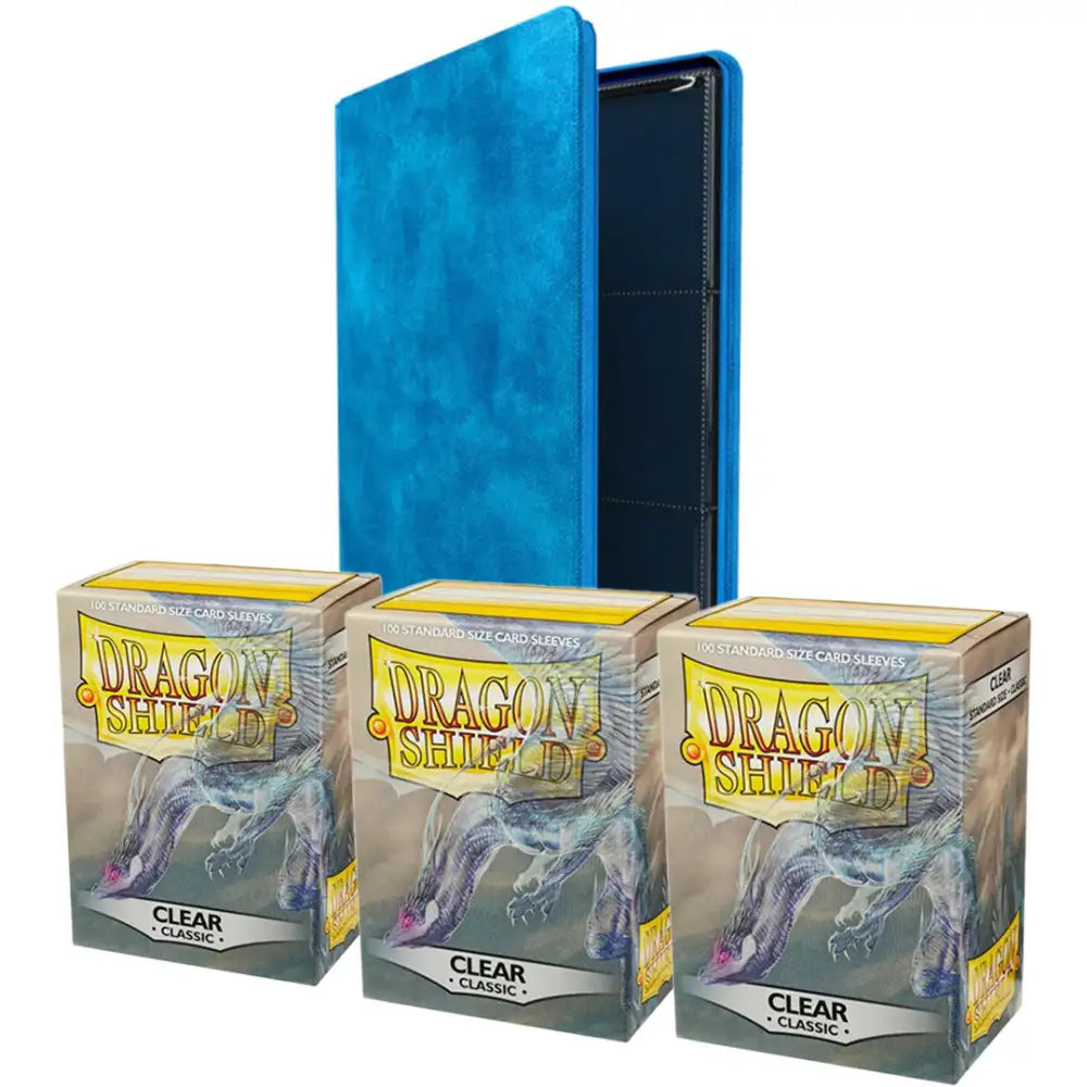 Luksus Master-Sæt Kit Card Game Accessories Matraws Pakketilbud Blå 