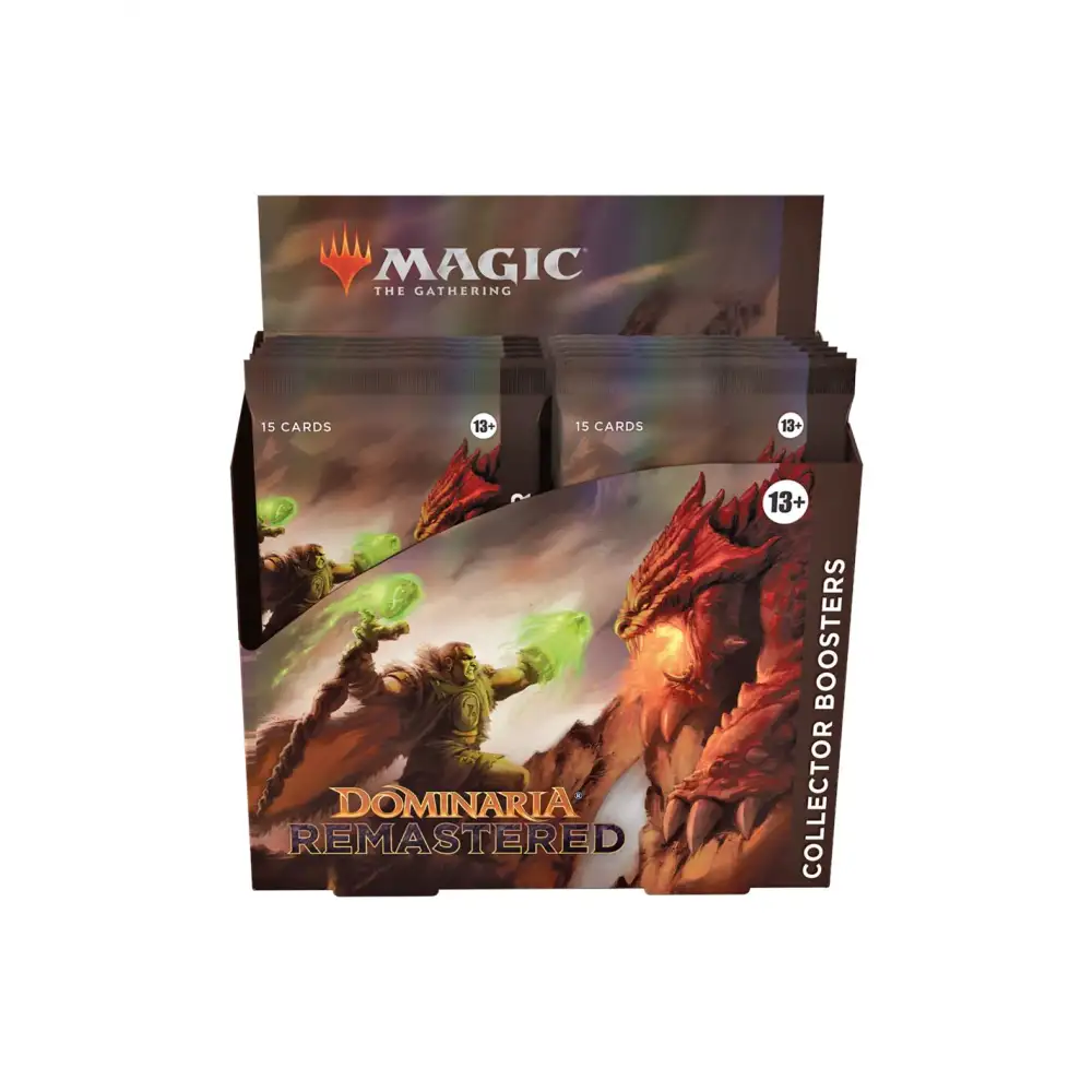 Magic: Dominaria Remastered Collector Booster Display Samlekort Magic: The Gathering 