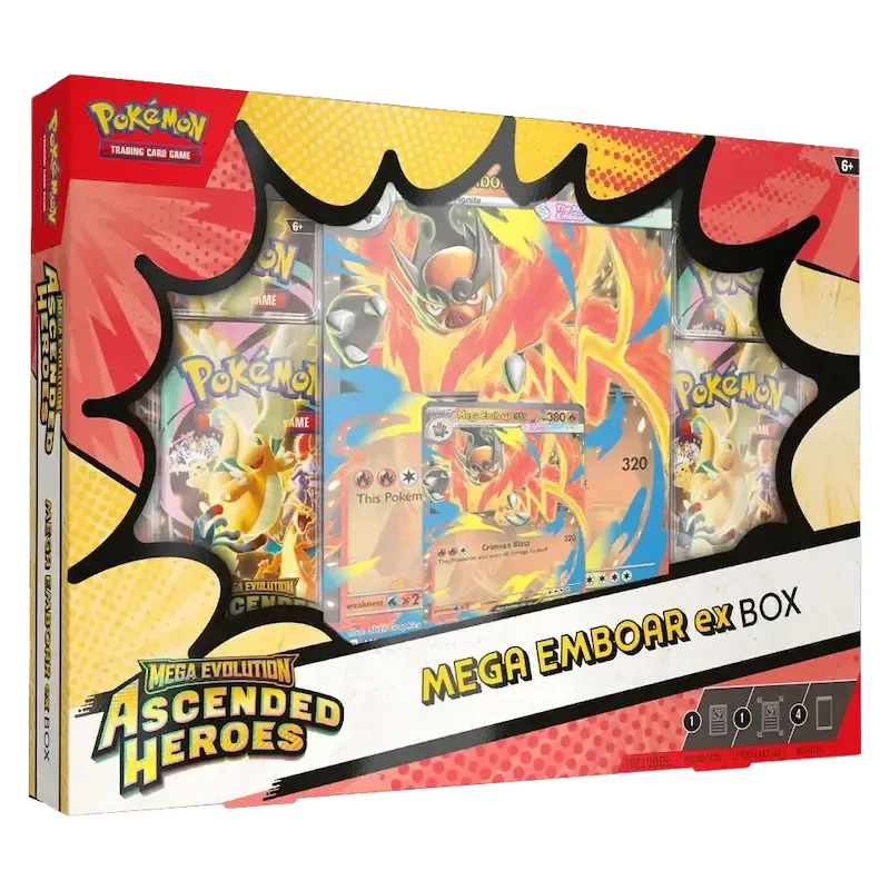 Pokémon TCG: Mega Evolution: Ascended Heroes - ex Box