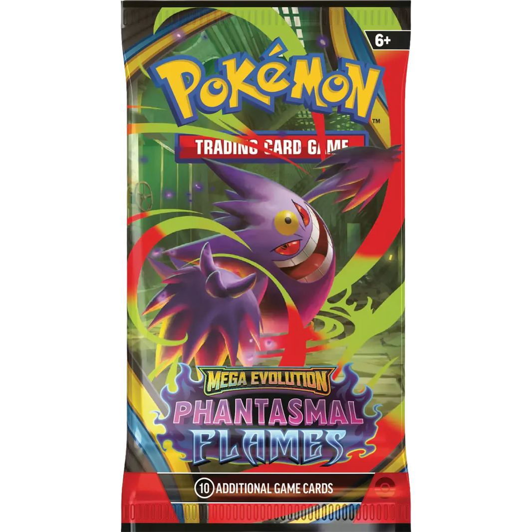 Pokémon TCG: Mega Evolution: Phantasmal Flames - Booster Pack