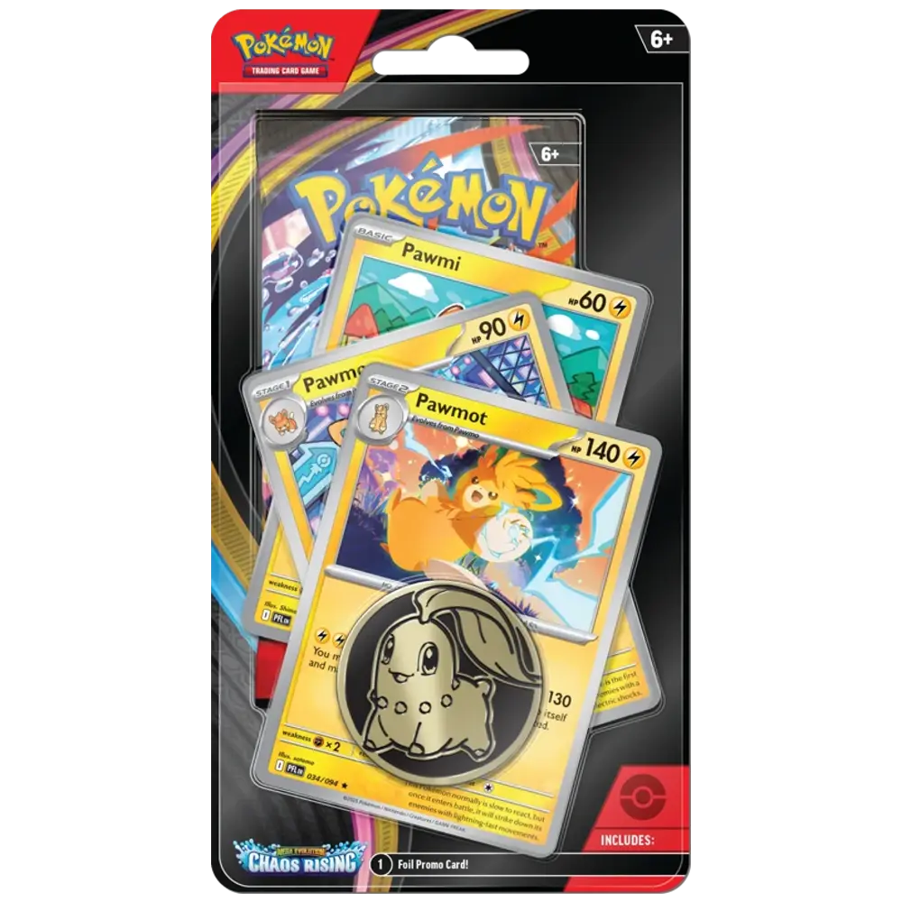 Pokémon TCG: Mega Evolution: Chaos Rising Premium Checklane Blister