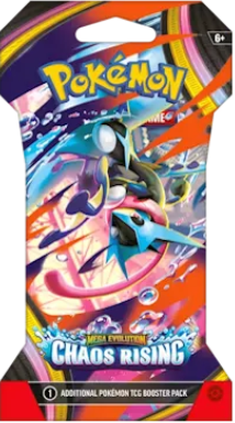 Pokémon TCG: Mega Evolution: Chaos Rising Sleeved Booster Pack