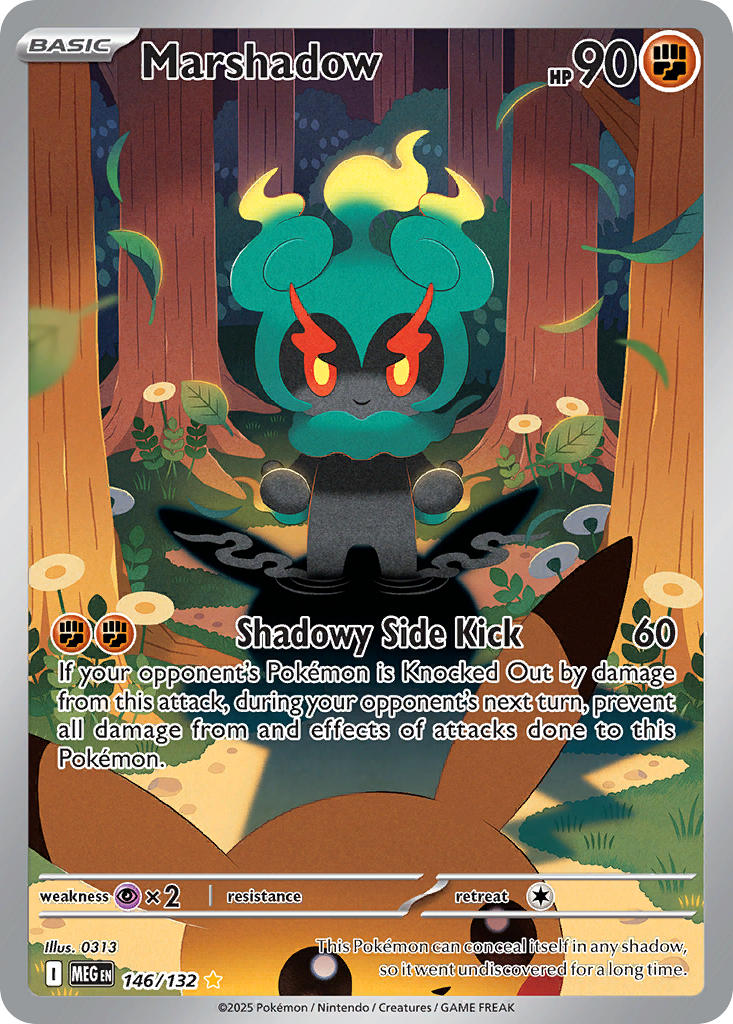 Marshadow - Mega Evolution (Illustration Rare) [MEG-146] English / Near Mint / Normal
