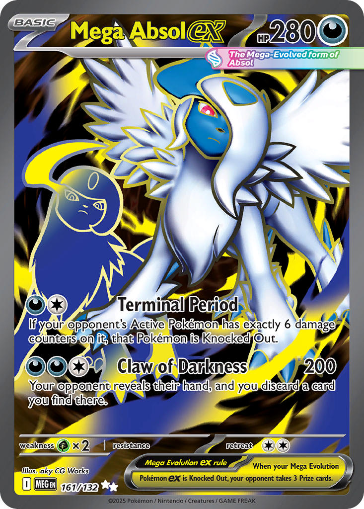 Mega Absol ex - Mega Evolution (Ultra Rare) [MEG-161] English / Near Mint / Normal