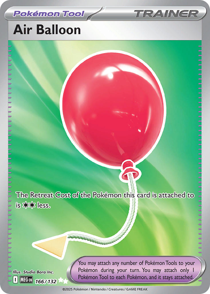 Air Balloon - Mega Evolution (Ultra Rare) [MEG-166] English / Near Mint / Normal