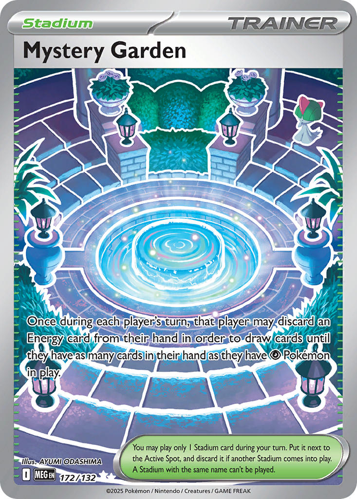 Mystery Garden - Mega Evolution (Ultra Rare) [MEG-172] English / Near Mint / Normal