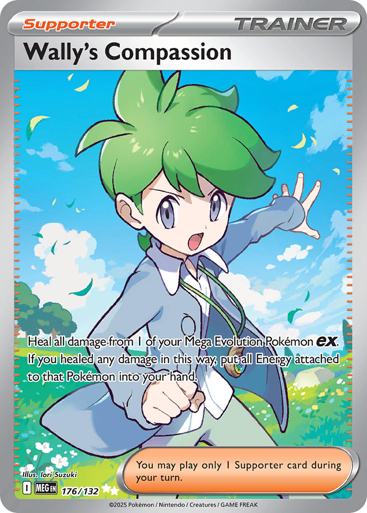 Wally's Compassion - Mega Evolution (Ultra Rare) [MEG-176] English / Near Mint / Normal