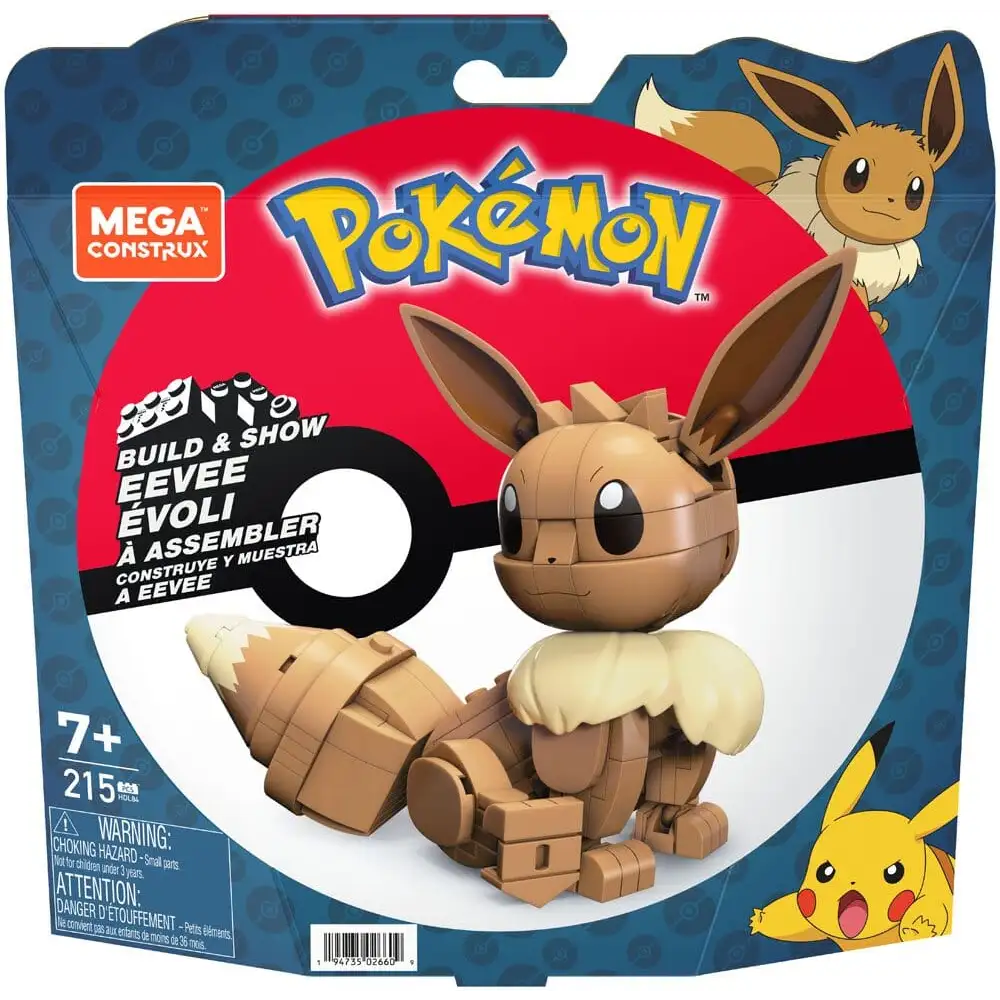 Mega Construx: Pokémon - Eevee - Build & Show Construction Set Konstruktionssæt Mega Construx 
