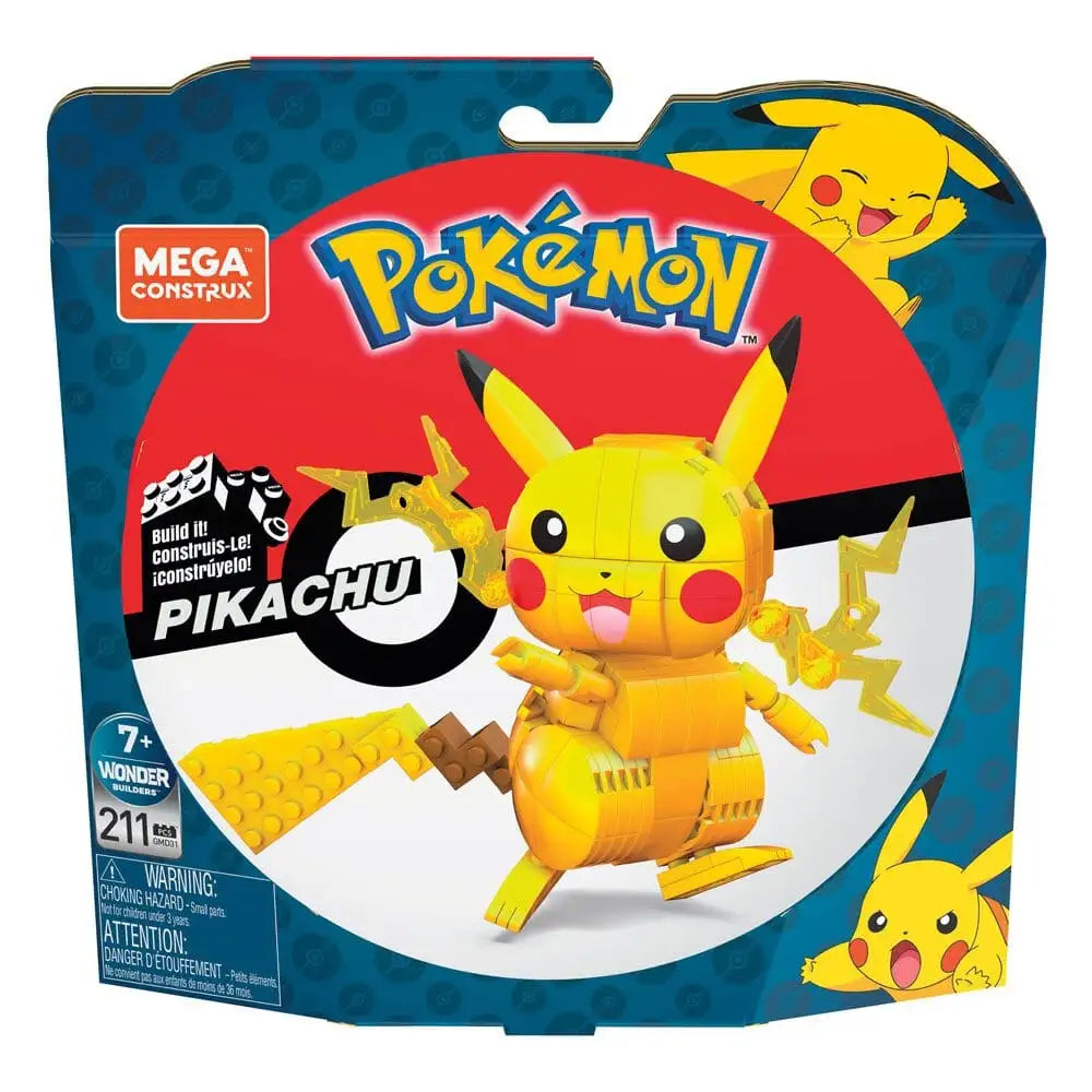 Mega Construx: Pokémon - Pikachu Wonder Builders Construction Set Konstruktionssæt Mega Construx 