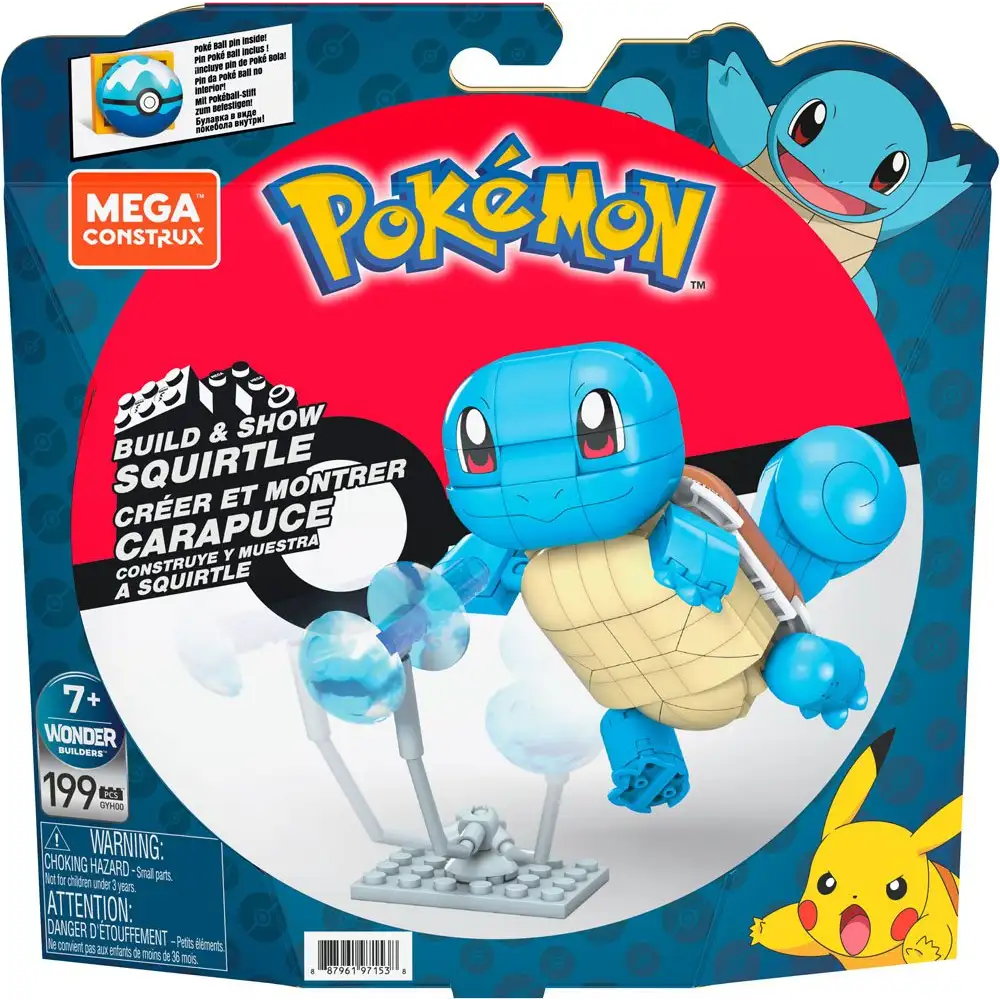 Mega Construx: Pokémon - Squirtle Wonder Builders