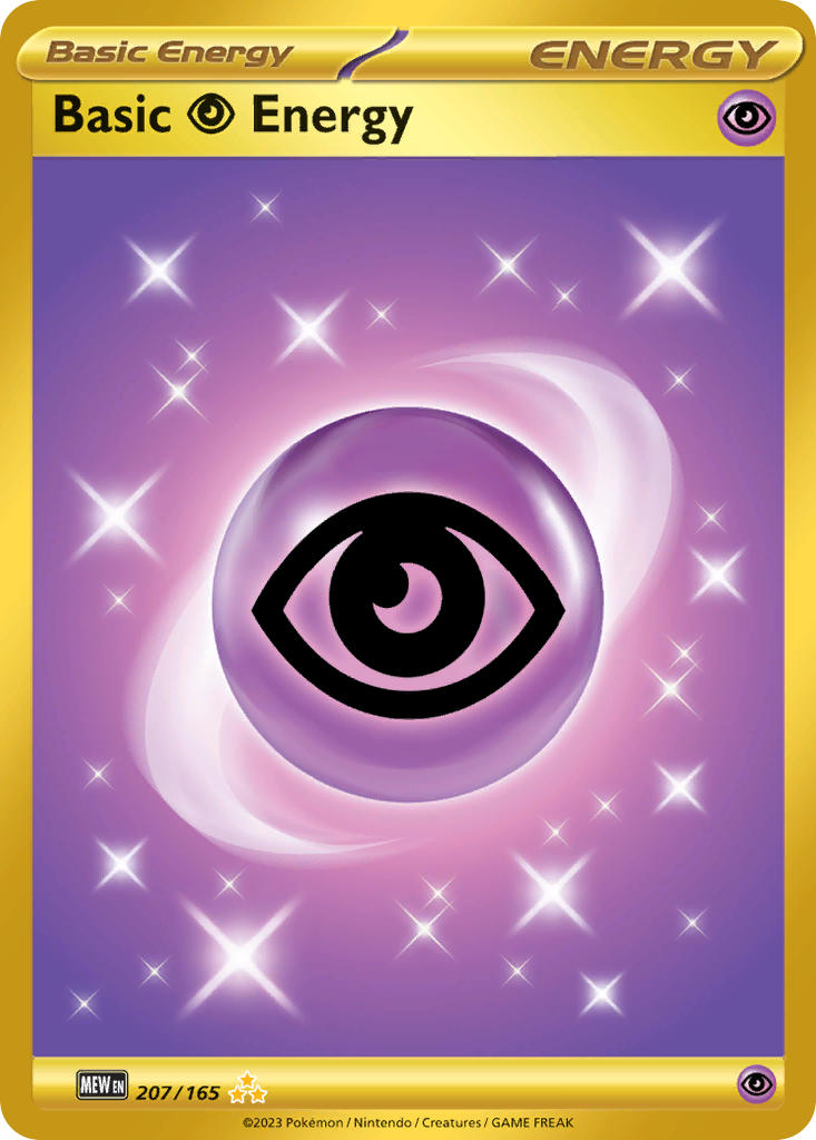 Psychic Energy⁣ - 151⁣ (Secret Rare)⁣ [207] English / Near Mint / Normal
