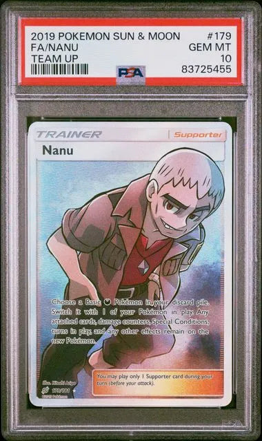 Nanu⁣ - Team Up⁣ (Ultra Rare)⁣ [179]