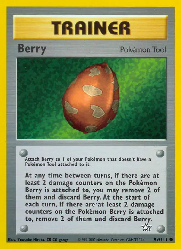 Berry⁣ - Neo Genesis⁣ (Common)⁣ [99] English / Light Played / 1st-Edition