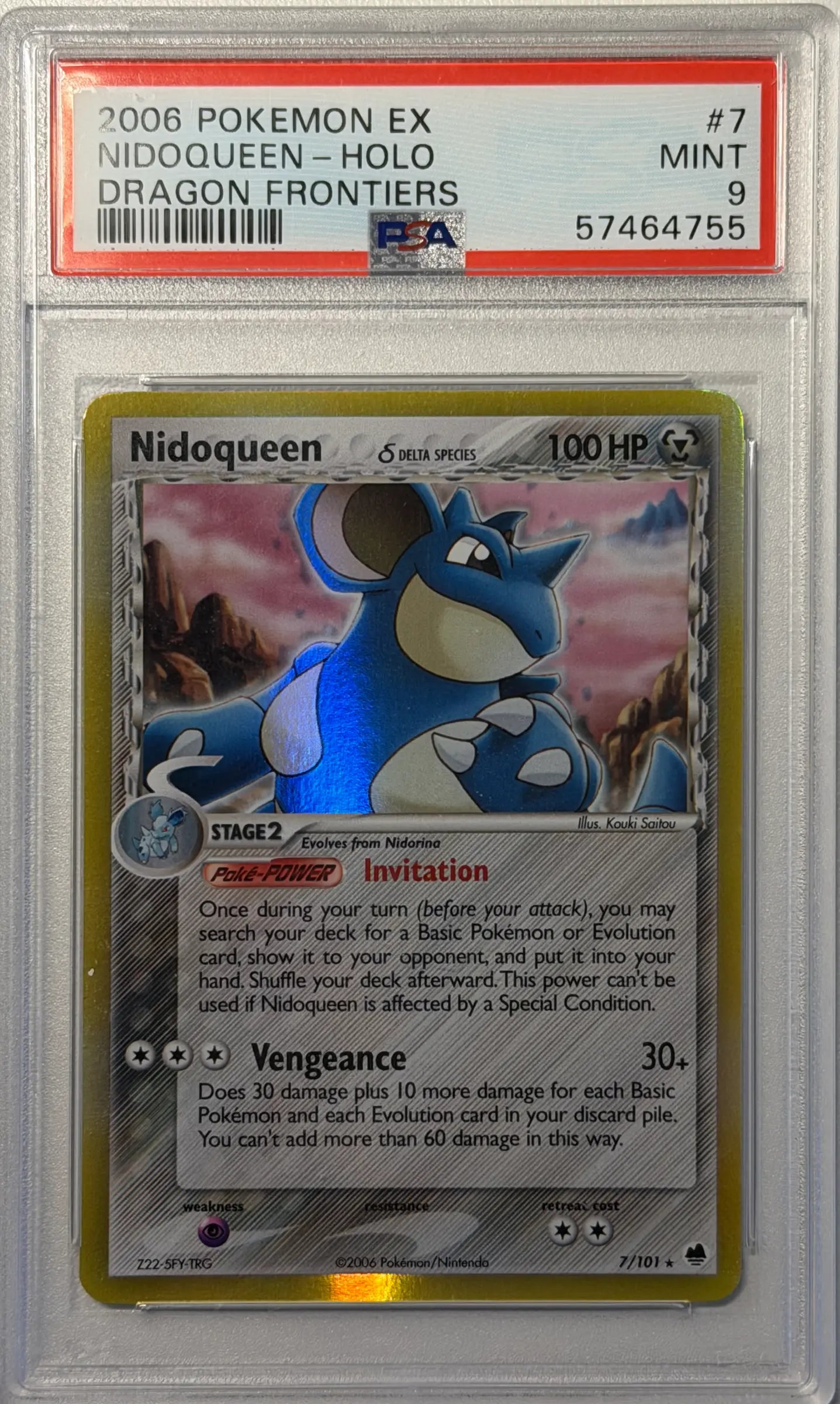Nidoqueen δ Delta Species - EX Dragon Frontiers (Holo Rare) [DF-7]