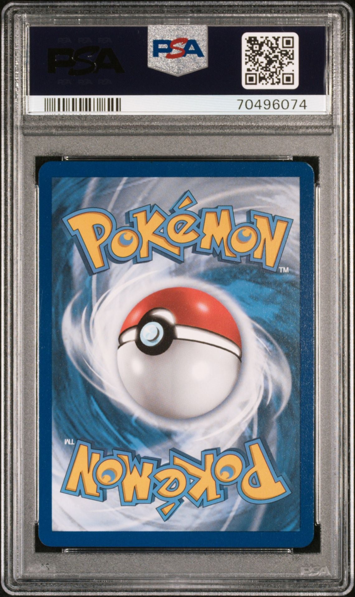 Rayquaza VMAX #217 Evolving Skies PSA 9 - bagside