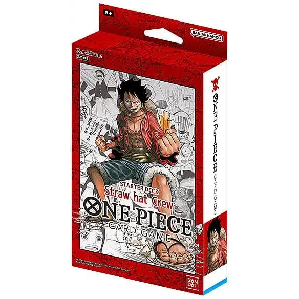 One Piece Card Game: Starter Deck ST 01 - Straw Hat Theme Deck One Piece Card Game 