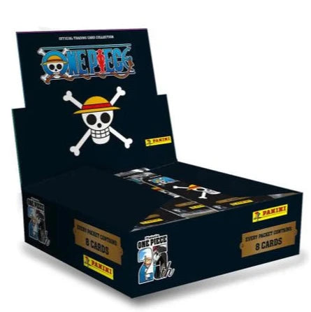 Panini: One Piece Samlekort - 25th Anniversary - Booster Display Box (18 Booster Pakker) Kortspil