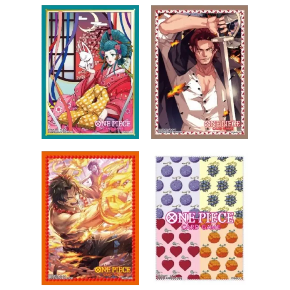 One Piece Card Game: Official Sleeves 10 Tilbehør