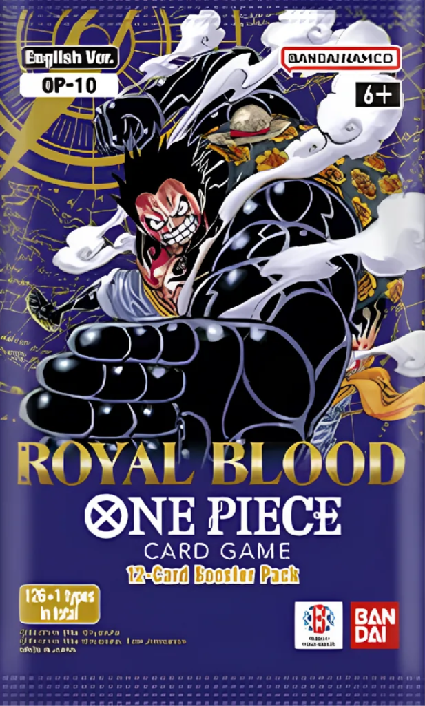 One Piece Card Game: Royal Blood (OP10) Booster Pack Kortspil