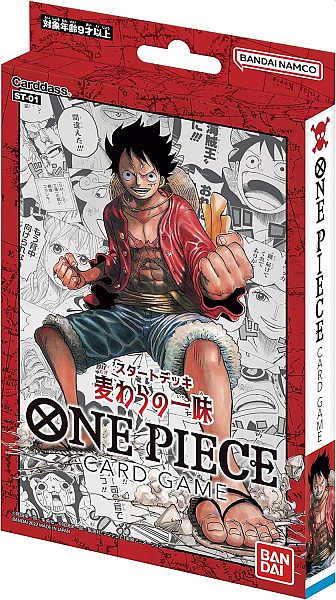 One Piece Card Game Japansk ST01 Straw Hat Crew Starter Deck Kortspil