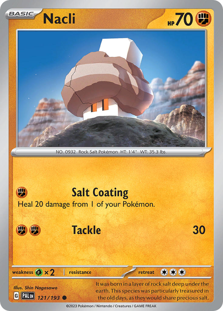 Nacli⁣ - Paldea Evolved⁣ (Common)⁣ [121] – Matraws