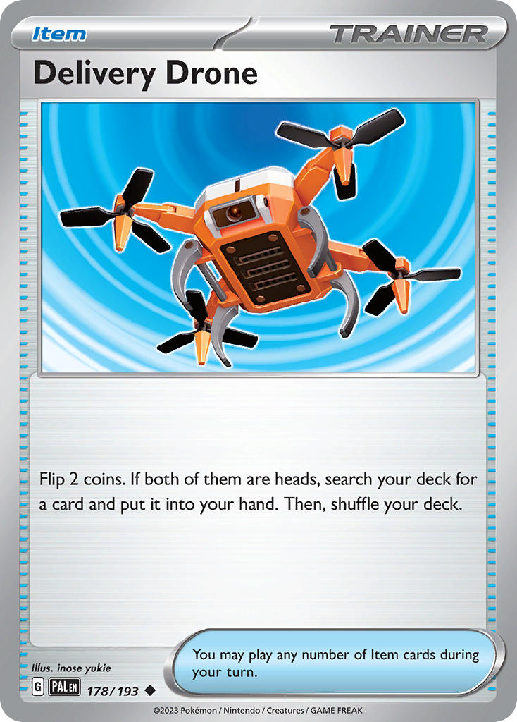 Delivery Drone⁣ - Paldea Evolved⁣ (Uncommon)⁣ [178] English / Near Mint / Reverse-Holo Normal