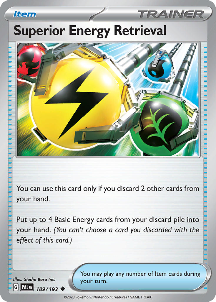 Superior Energy Retrieval⁣ - Paldea Evolved⁣ (Uncommon)⁣ [189]