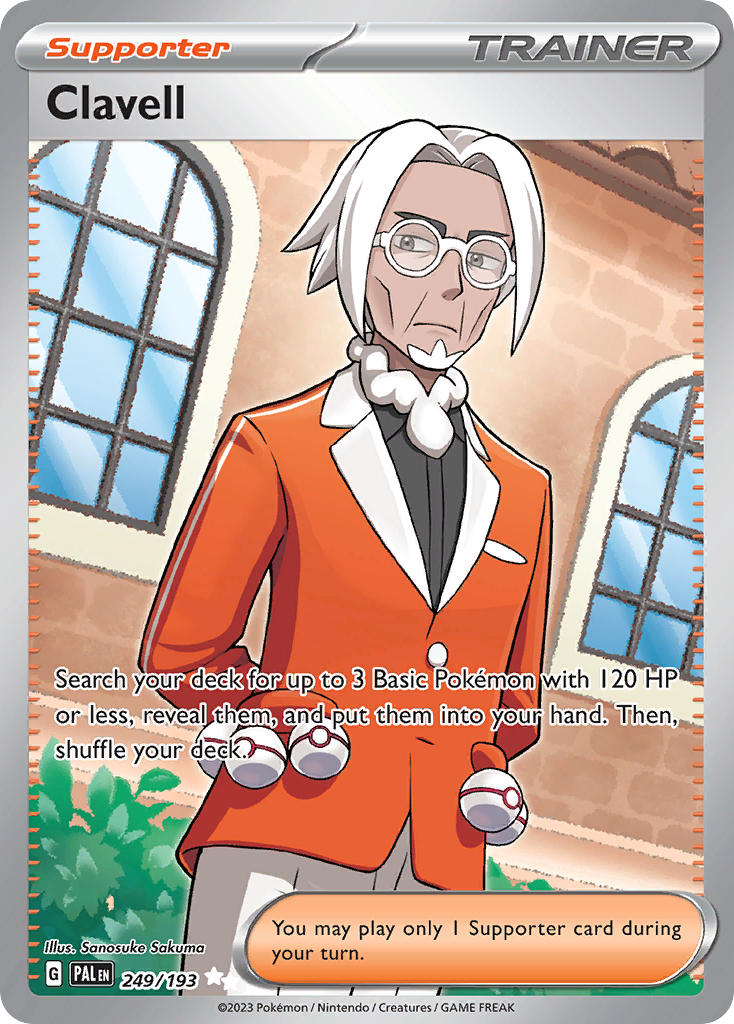 Clavell⁣ - Paldea Evolved⁣ (Ultra Rare)⁣ [249] English / Near Mint / Normal