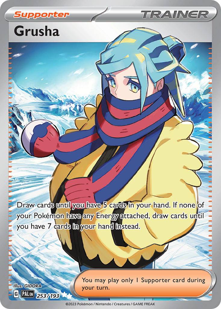 Grusha⁣ - Paldea Evolved⁣ (Ultra Rare)⁣ [253] English / Excellent / Normal