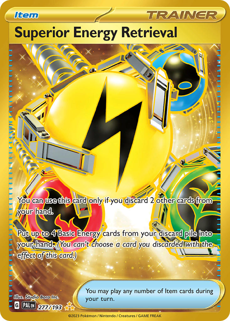 Superior Energy Retrieval⁣ - Paldea Evolved⁣ (Secret Rare)⁣ [277] English / Near Mint / Normal