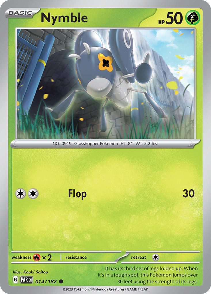 Nymble⁣ - Paradox Rift⁣ (Common)⁣ [014] English / Near Mint / Reverse-Holo Normal