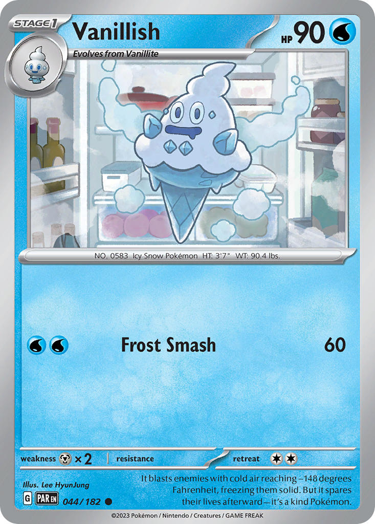 Vanillish⁣ - Paradox Rift⁣ (Common)⁣ [044] English / Near Mint / Reverse-Holo Normal