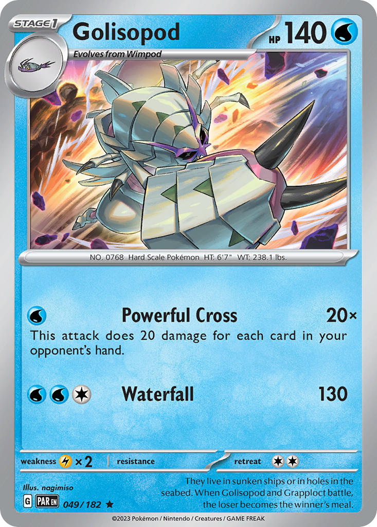 Golisopod⁣ - Paradox Rift⁣ (Rare)⁣ [049]
