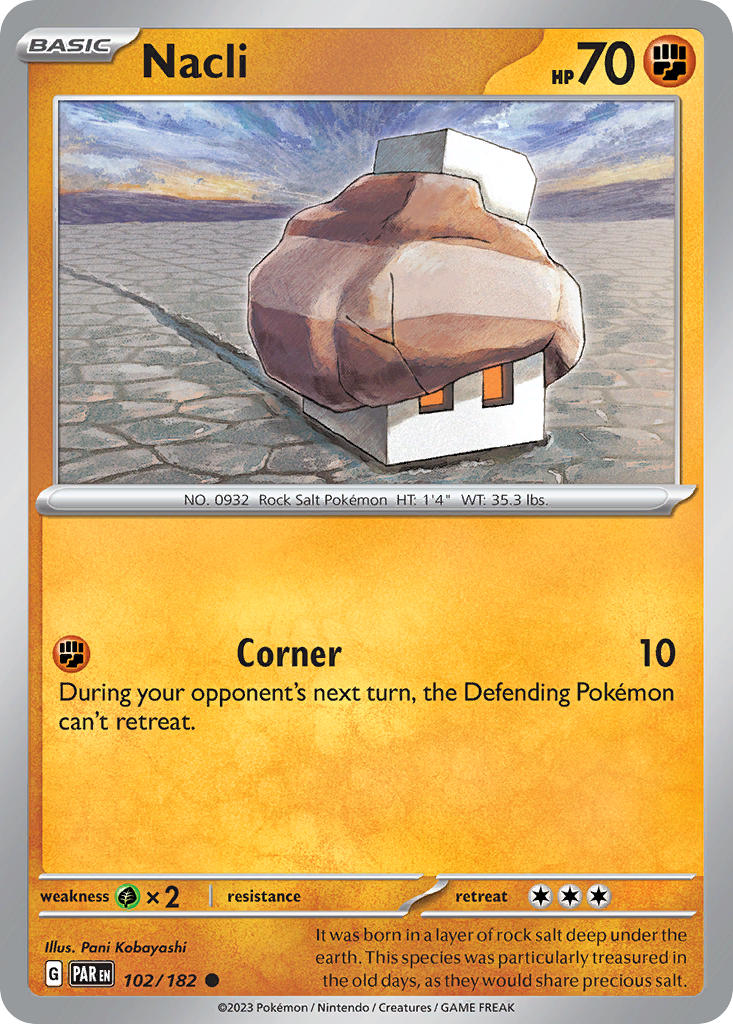Nacli⁣ - Paradox Rift⁣ (Common)⁣ [102] English / Near Mint / Reverse-Holo Normal