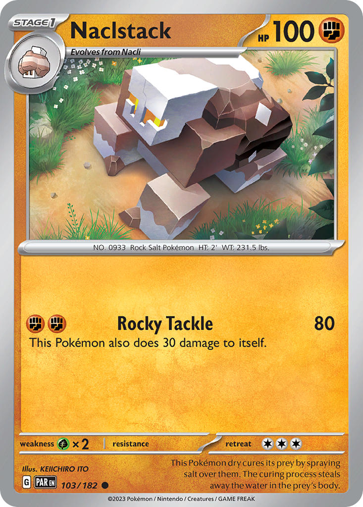 Naclstack⁣ - Paradox Rift⁣ (Common)⁣ [103] English / Near Mint / Reverse-Holo Normal