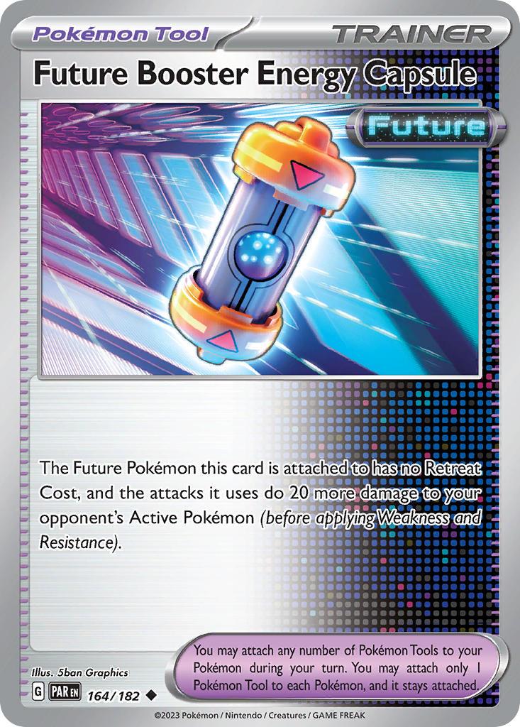 Future Booster Energy Capsule⁣ - Paradox Rift⁣ (Uncommon)⁣ [164] English / Near Mint / Reverse-Holo Normal