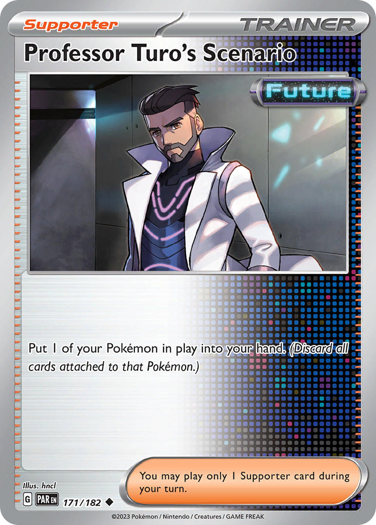 Professor Turo's Scenario⁣ - Paradox Rift⁣ (Uncommon)⁣ [171] English / Near Mint / Reverse-Holo Normal