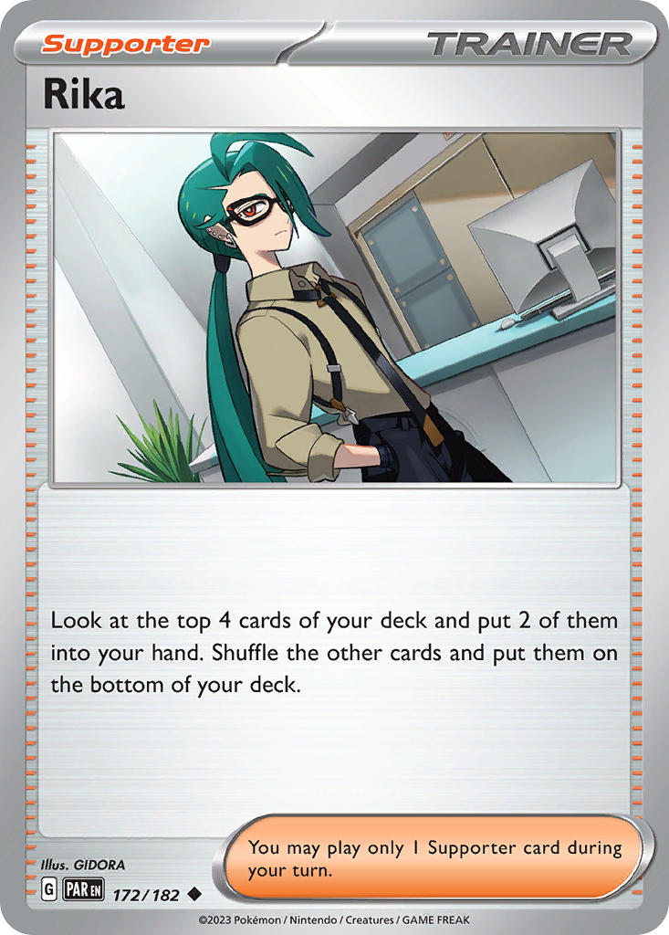 Rika⁣ - Paradox Rift⁣ (Uncommon)⁣ [172] English / Near Mint / Normal