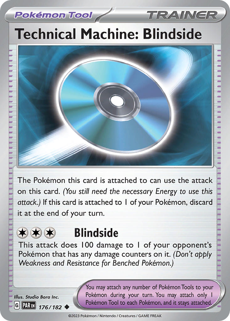Technical Machine: Blindside⁣ - Paradox Rift⁣ (Uncommon)⁣ [176] English / Near Mint / Reverse-Holo Normal