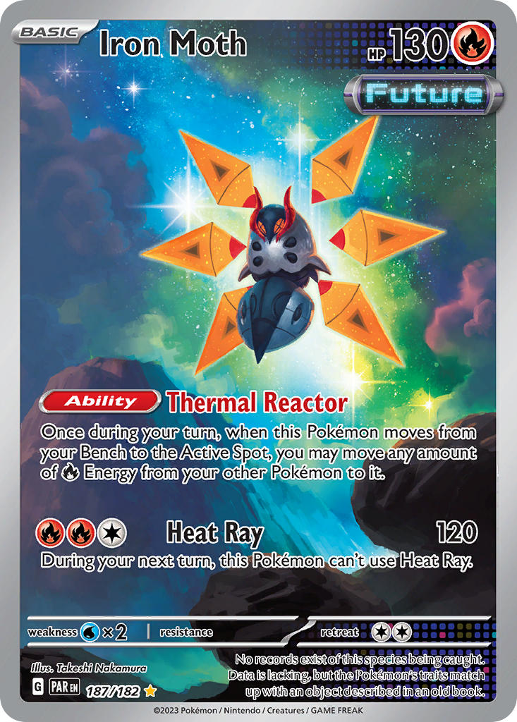 Iron Moth⁣ - Paradox Rift⁣ (Illustration Rare)⁣ [187] English / Near Mint / Normal