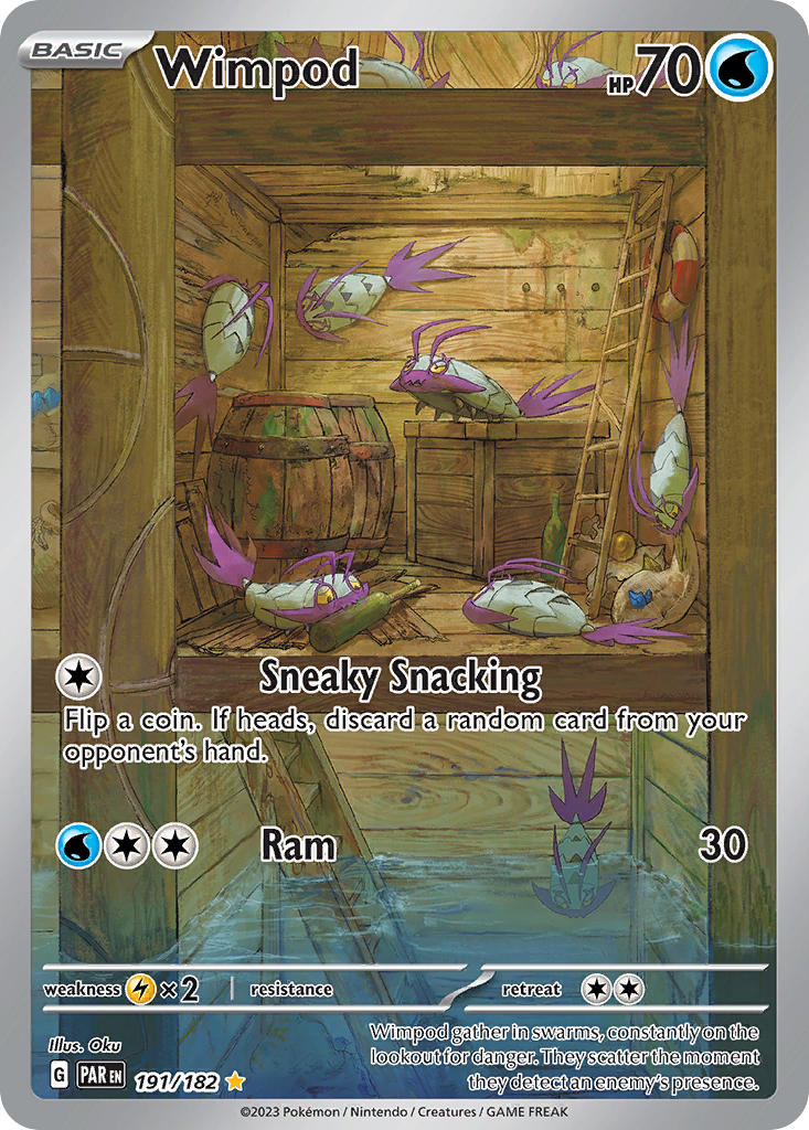 Wimpod⁣ - Paradox Rift⁣ (Illustration Rare)⁣ [191] English / Near Mint / Normal