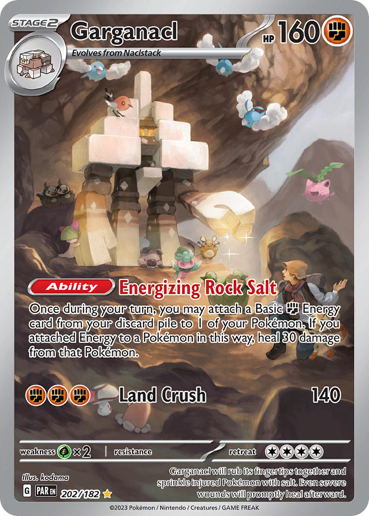 Garganacl⁣ - Paradox Rift⁣ (Illustration Rare)⁣ [202] English / Near Mint / Normal