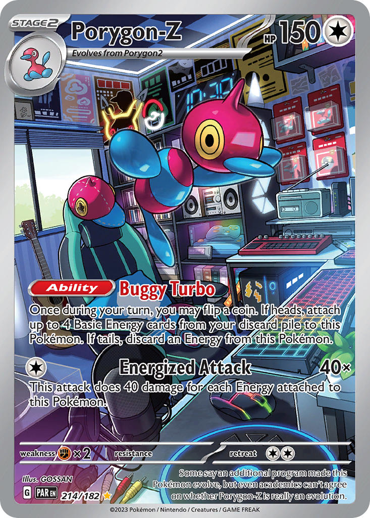 Porygon-Z⁣ - Paradox Rift⁣ (Illustration Rare)⁣ [214] English / Near Mint / Normal