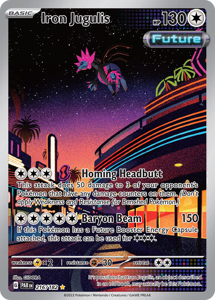 Iron Jugulis⁣ - Paradox Rift⁣ (Illustration Rare)⁣ [216] English / Near Mint / Normal