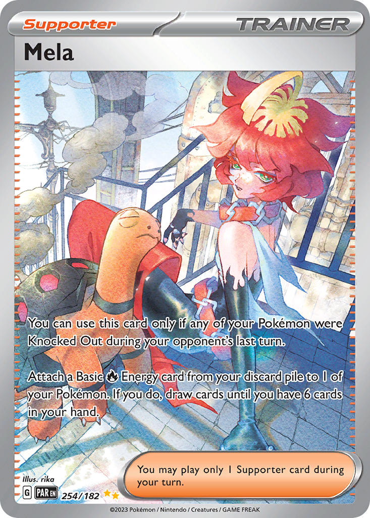 Mela⁣ - Paradox Rift⁣ (Special Illustration Rare)⁣ [254] English / Near Mint / Normal