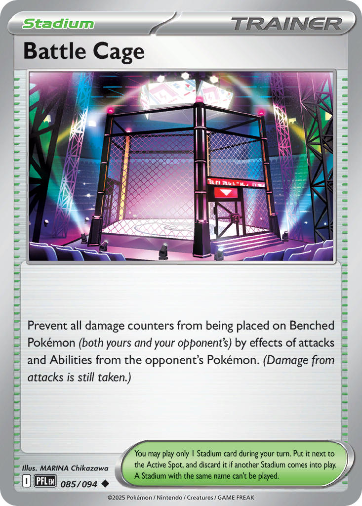 Battle Cage - Phantasmal Flames (Uncommon) [PFL-085] English / Near Mint / Normal