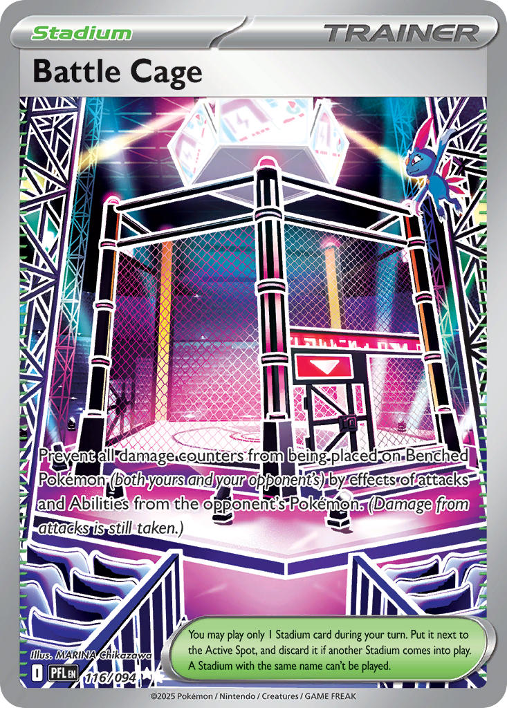 Battle Cage - Phantasmal Flames (Ultra Rare) [PFL-116] English / Near Mint / Normal